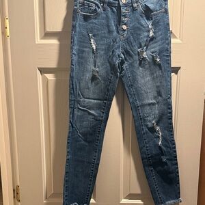 KanCan Dark Blue Denim Jeans